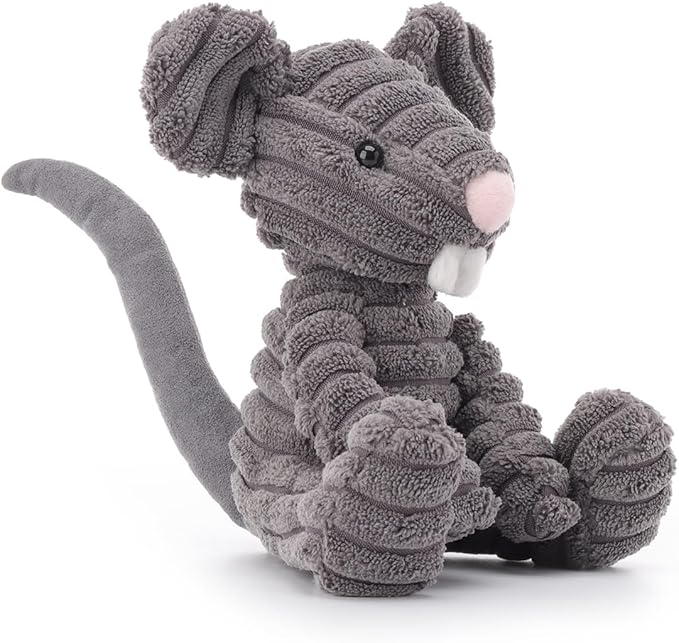 Apricot Lamb Corduroy Rat Mouse Stuffed Animals for Kids, Soft Cute Plush Toys for Baby Girl and Boy, 6 Inches