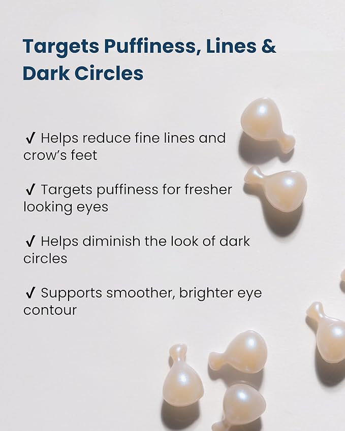 UP21 Eye Serum for Dark Circles & Puffiness (14 cap jar)