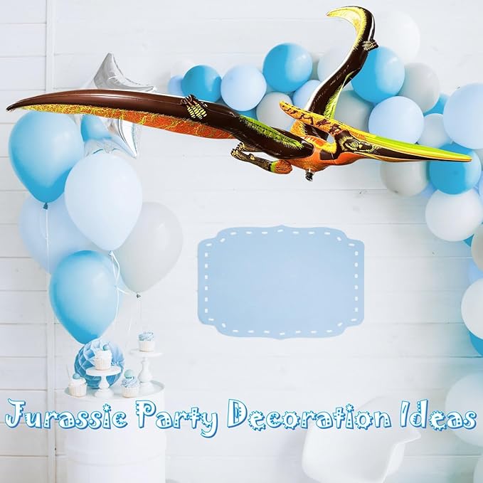 Jet Creations DI-PTE Dinosaur Pteranodon Inflatable 57" Wingspan- Great for Pool Party Decoration Birthday for Kids & Adults, Multicolor