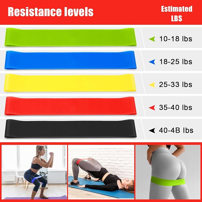 Silipull 10 Pcs Pilates Ring Blocks Set for Women Home Yoga Equipment Accessories Pilates Ring Circle and Ball Workouts Gift Include Ball Yoga Circle Resistance Bands Block Straps Gym Bag