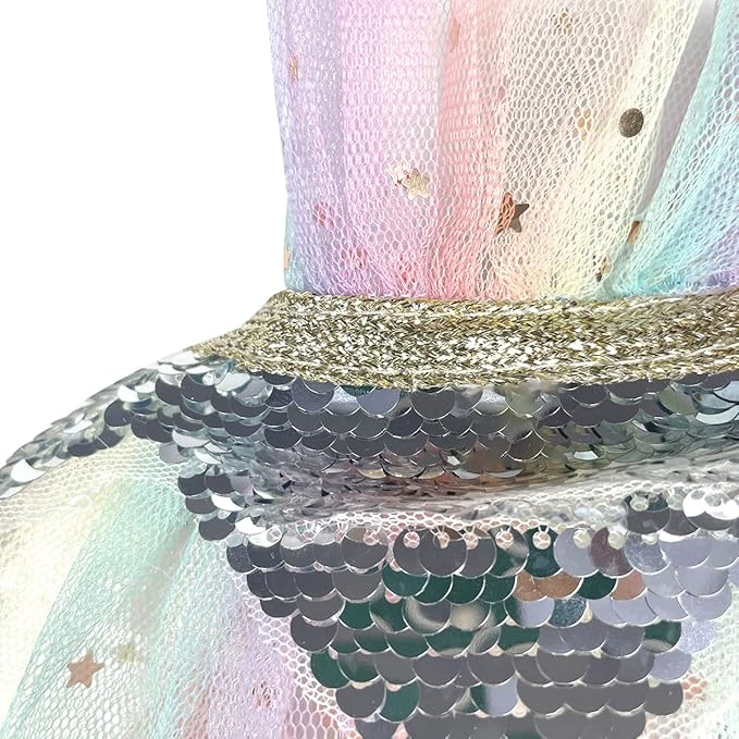 FKKFYY Rainbow Cape Cloak for Girl Princess