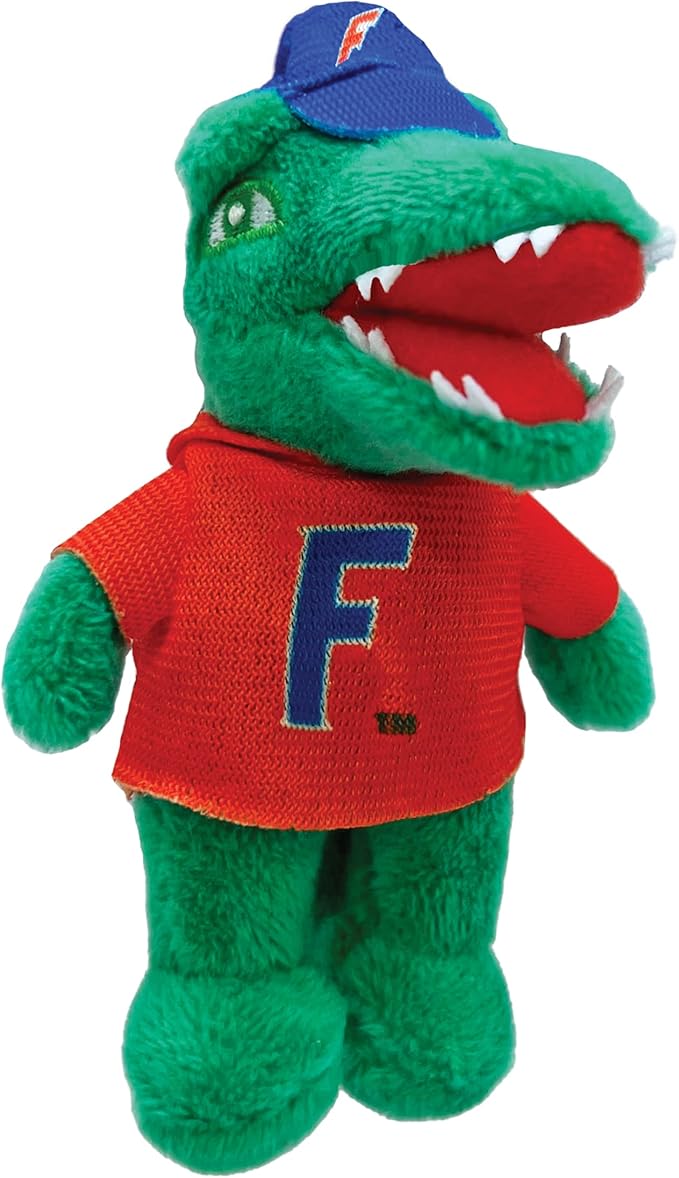 Bobbi-Dobbiez Attachable Plushie University of Florida Gators Albert Mascot – Attaches to Backpacks, Bags, Shoes, Water Bottles, and More