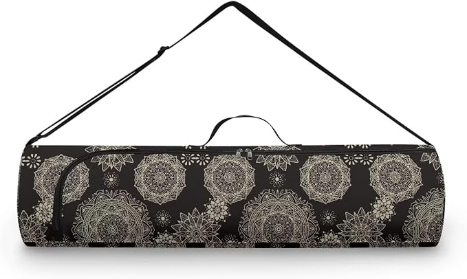 Yoga Mat Bags for Women Lightweight Gym Bag with Strap Full Zip Yoga Accessories