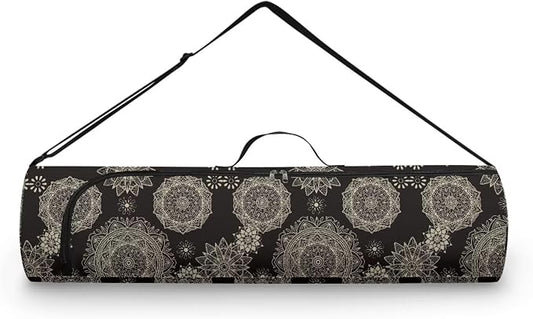 Yoga Mat Bags for Women Lightweight Gym Bag with Strap Full Zip Yoga Accessories