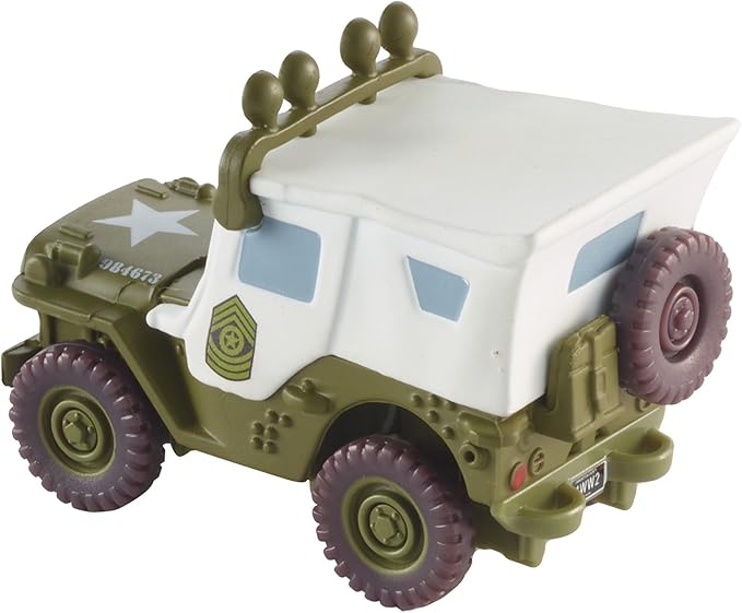 Disney Pixar Cars Sarge With Roof Lights Die-Cast Vehicle