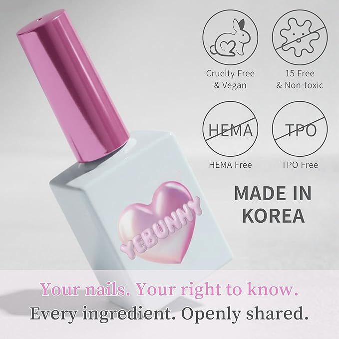 Korean 4 in 1 All In One Multi Base Overlay Top Gel Nail Polish Beauty Premium Professional Home Salon Quality Gift DIY Nail Art Long Lasting UV LED Gel 15ml