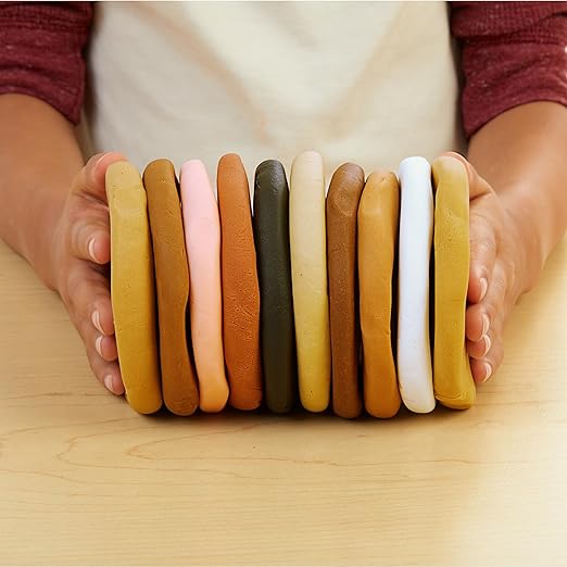 Colorations Wheat & Gluten Free Colors Like Me Dough - 10 Colors (5oz Each) | Non-Toxic, Play Dough, Bulk Set, Sensory Kit, Party Favors, Classroom Pack