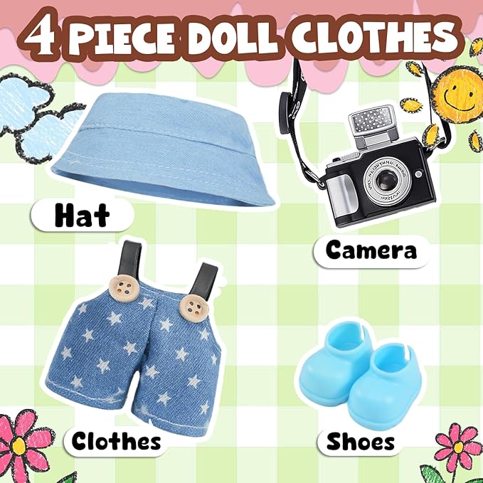 Cute Doll Clothes Outfits Adult Women Her Soul Sister Mom Best Friend Friendship Bestie Daughter in Law Christmas Xmas Happy Birthday Gifts Cool Funny Unique Present