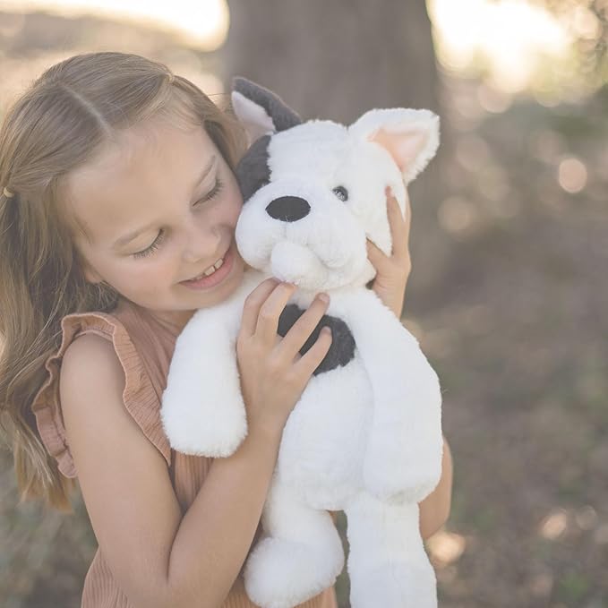 World's Softest Plush Frody Frenchy, Lushee Large 16" Stuffed Animal for Baby, Toddler, Kids, Adults, Frenchy Plush Toy Soft, Huggable Frenchy Adorable Toy Made from Kid-Friendly, Quality Materials