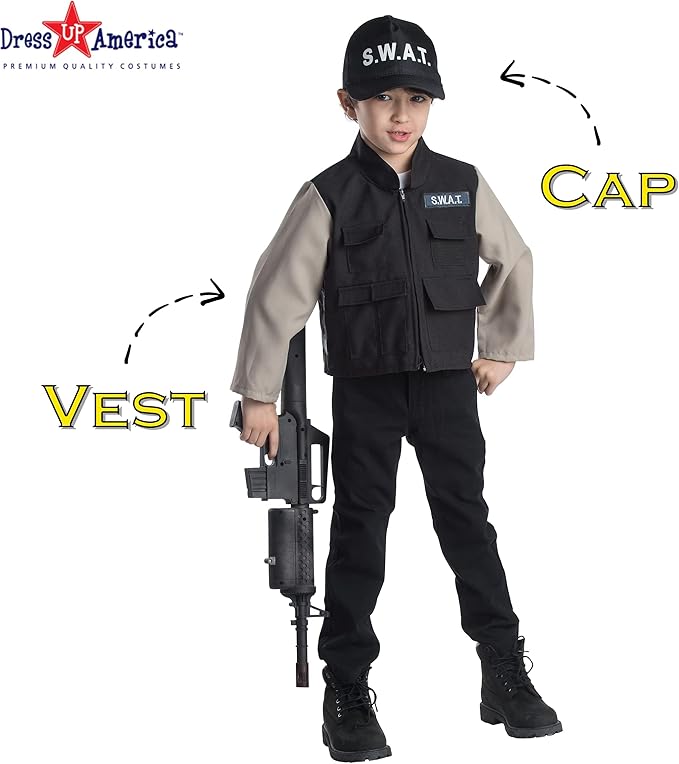 Dress Up America Dress-Up Costumes - Kids Pretend Play Sets - Role-Play Costume Clothes for Toddlers