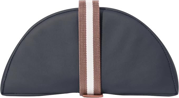 Master Massage 6"x26" Large Half Round Bolster Pillow – Black, Semi-Round Cushion for Massage Tables, Yoga, and Physical Therapy