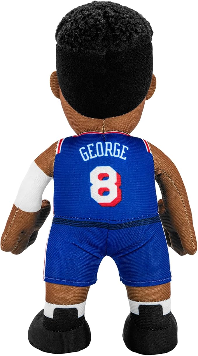 Bleacher Creatures Philadelphia 76ers Paul George 10" NBA Plush Figure - A Superstar for Play or Display