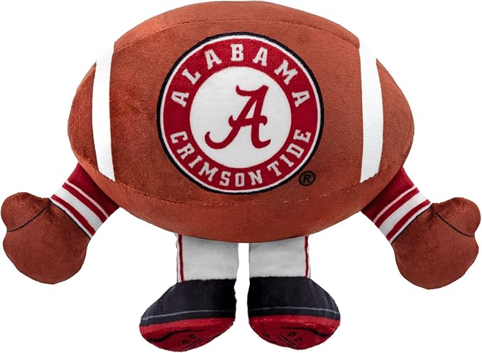 Bleacher Creatures Alabama Crimson Tide 8" Kuricha Football Sitting Plush- Soft Chibi Inspired Plush