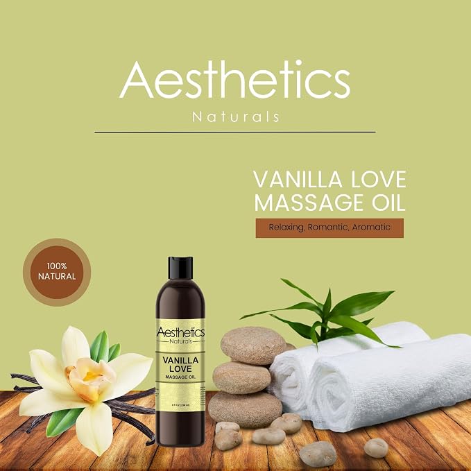 Aesthetic Naturals Massage Oil (Vanilla Love)