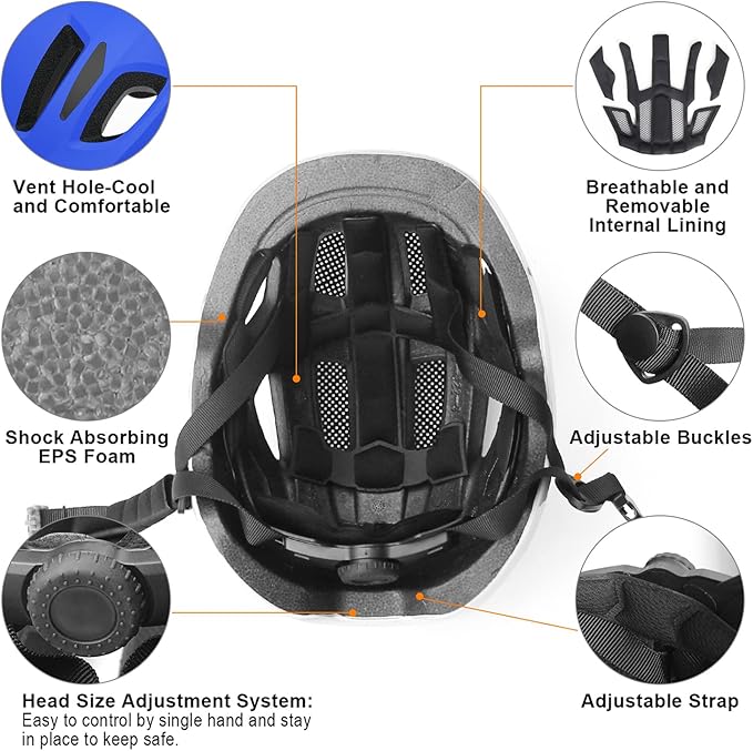 GLAF Baby Bike Helmet Toddler Helmets for 1 Year Old and up Infant Girls Boys Multi Sport Adjustable for Scooter Bicycle Skateboard Cycling