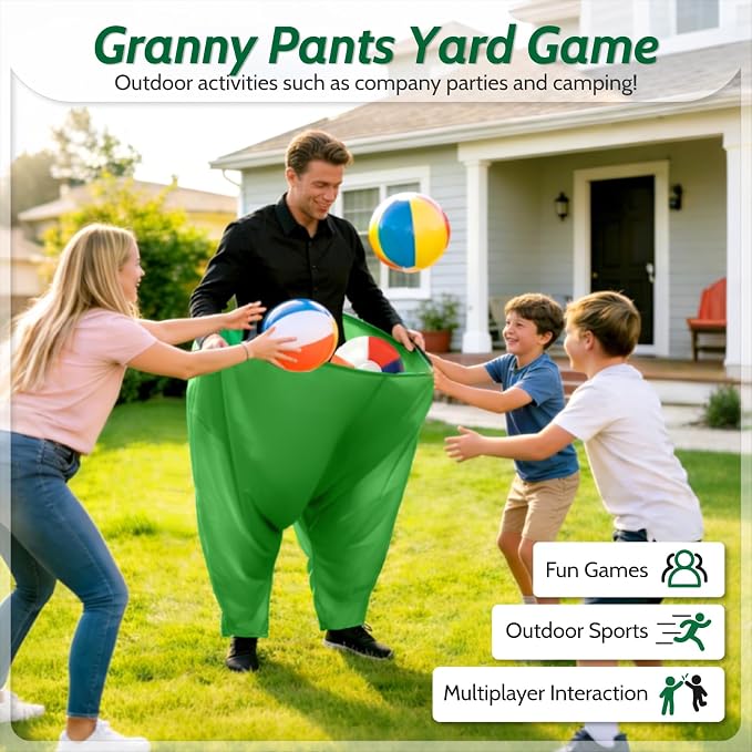 Granny Pants Yard Game, Granny Pants Outdoor Games for Adults Family Easter Carnival Party