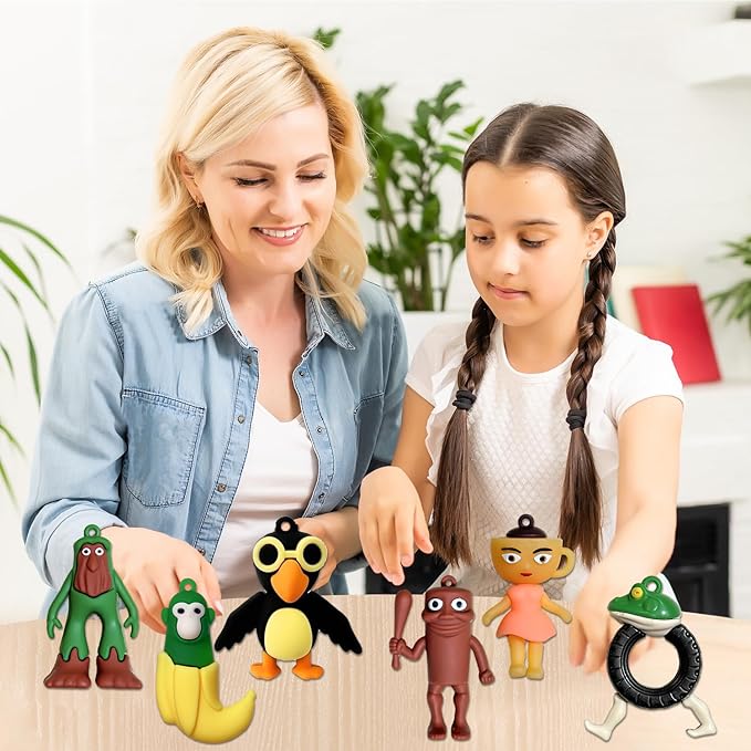 24PCS Italian Brainrot Action Figure,Tralalero Tralala Figures Toys,Brainrot Meme Shark Collectible Animals Figurine Doll Gifts for Fans