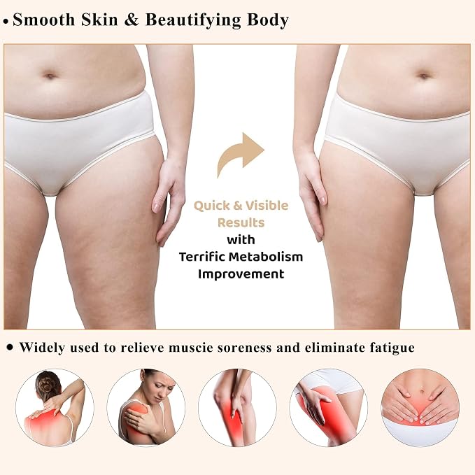 Xokocli 5-in-1 Wood Therapy Massage Tools Lymphatic Drainage Massager for Muscle Pain Relief | Maderoterapia Kit Body Sculpting Tools for Anti-Cellulite, Body Shaping