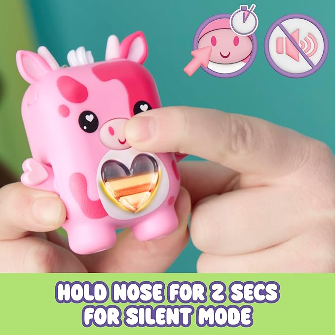 Mootilda The Pink Cow, Electronic Pet Cow Toy, 70+ Responses, Interactive Fidget Toys for Girls & Boys Ages 5+