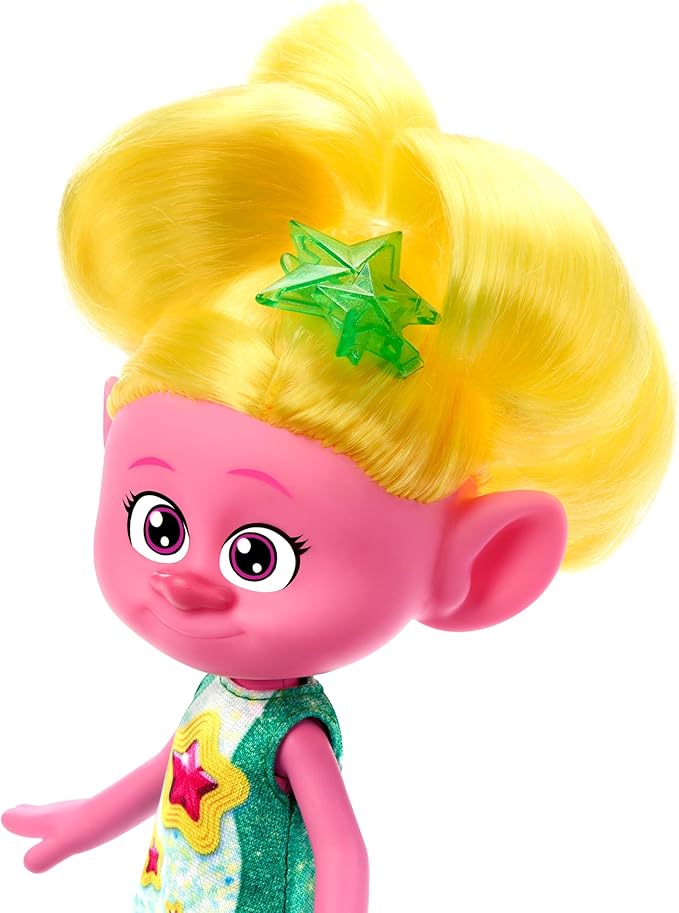 Mattel DreamWorks Trolls Band Together Trendsettin’ Fashion Dolls, Viva with Vibrant Hair & Accessory, Toys Inspired by the Movie