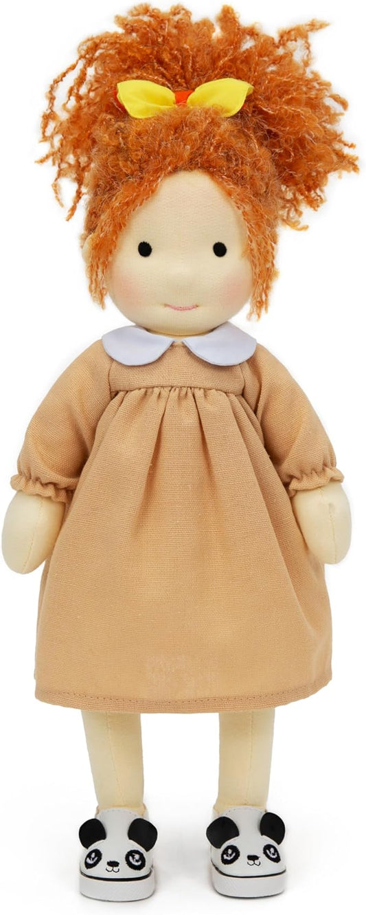 Waldorf Handmade Rag Doll - Personalized Collectors Plush for Kids Birthday Present With Beautiful Present Box-Ada 12"