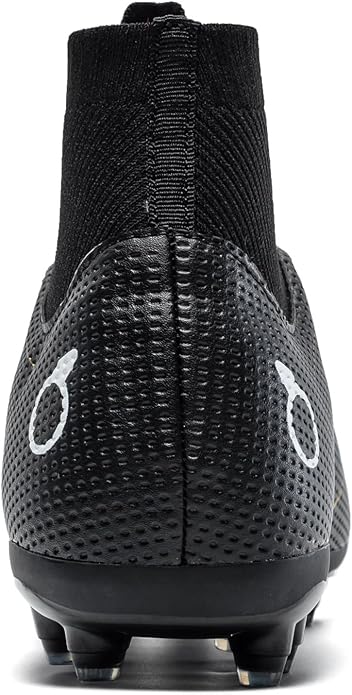 Kids Soccer Cleats Boys Girl Football Cleats Youth Turf Soccer Cleats High Top Athletic Outdoor Trainning Football Shoes for Little/Big Kid