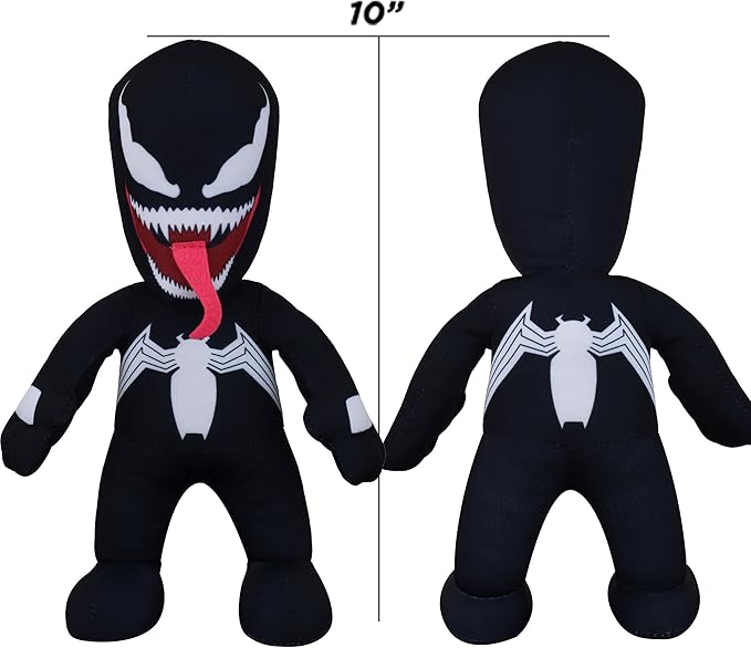 Bleacher Creatures Marvel Venom 10" Plush Figure - A Superhero for Play or Display
