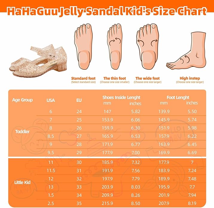Princess Jelly Flats Shoes Girls Birthday Party Heels Snow Queen Cosplay Costumes Dress Up Sandals for Toddler Little Girls Big Kids