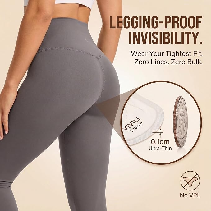Ultra Thin Pads with Wings 9.5" Plant-Based for Sensitive Skin | 17x drier than cotton, pH-balanced plant-based pads. Invisible fit for leggings & activewear, unscented, sensitive skin, 40ct