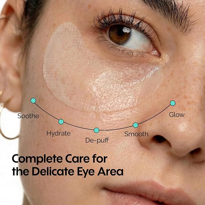 ZealSea Absorbmate Under Eye Patch - A Breakthrough Eye Cream & Serum Mate in Just 5–10 Mins to Boost Absorption, Instantly Prep Eye Area for Sensitivity Buffer — Made to Pair with Eye Care, 18pack x2