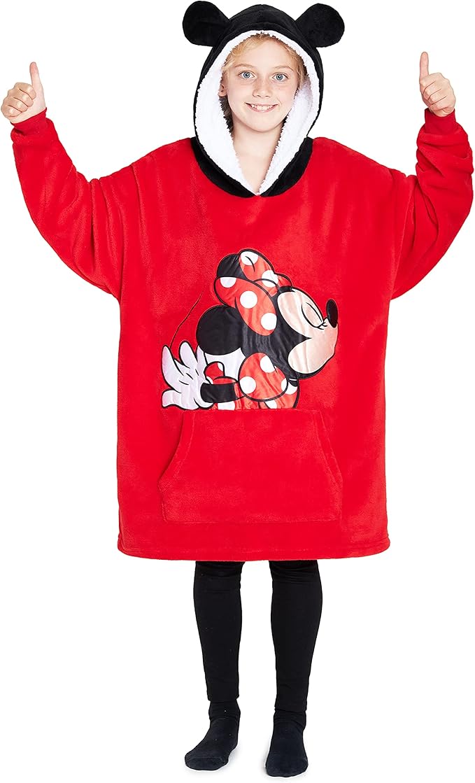 Disney Stitch Blanket Hoodie for Kids Cozy Fleece Wearable Blanket Stitch Gifts