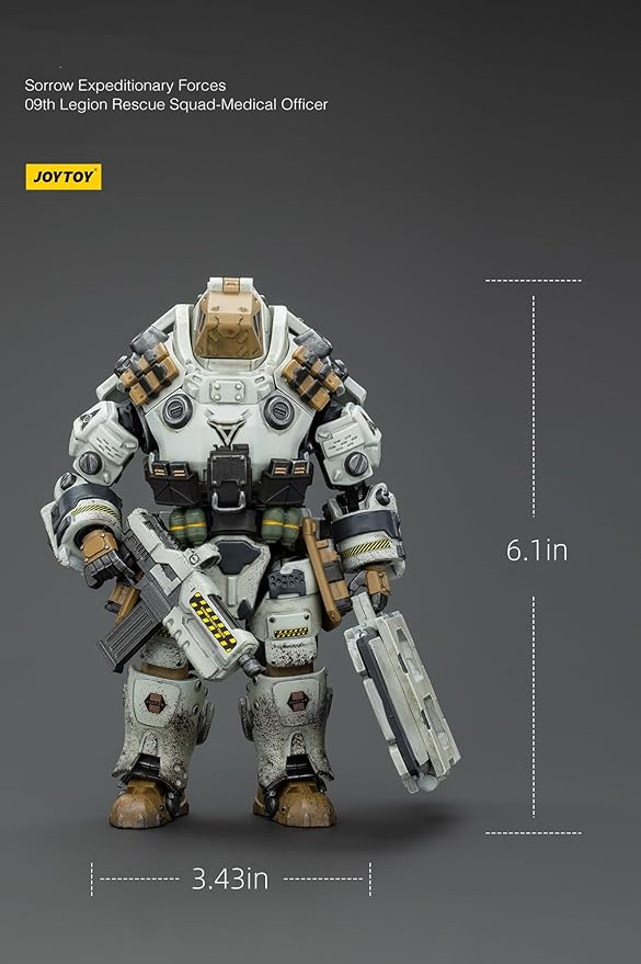 JoyToy 1/18 Scale Action Figures Mecha Sorrow Expeditionary Forces 09th Legion Rescue Squad-Medical OfficerSorrow Expeditionary Forces 09th Legion Rescue Squad-Medical Officer