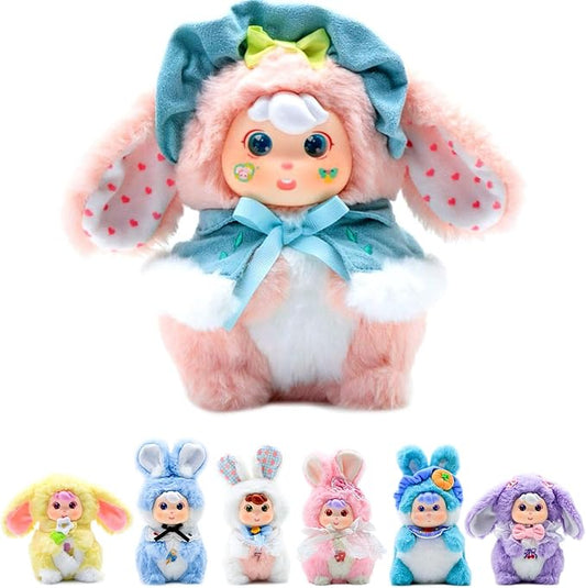Sweetheart Tea Party Plush Blind Box, 7.8inch Mystery Box Figures 1PCS (1 of 7 Possible Styles) Cute Kawaii Collectible Surprise Gift Birthday Gifts