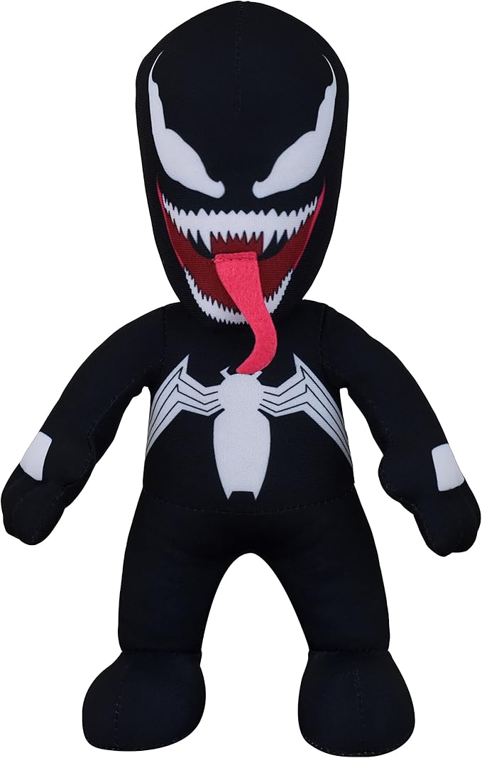 Bleacher Creatures Marvel Venom 10" Plush Figure - A Superhero for Play or Display
