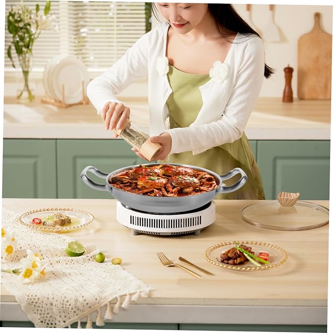 Stainless Steel Griddle Stainless Steel Pots Large Pot for Cooking Korean Pan Small s for Cooking Ramen Steel Pans for Home Pan Hot Commercial Individual