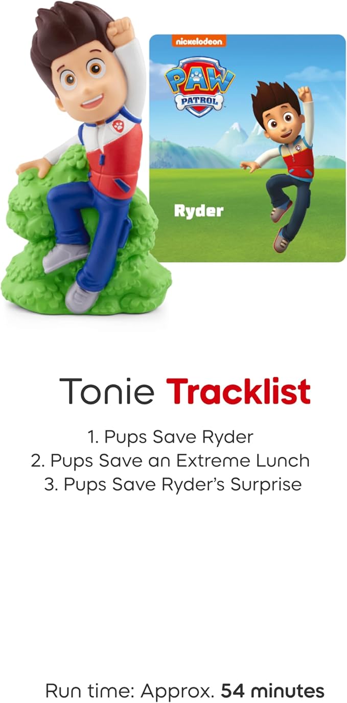 Tonies Ryder Audio Toy Figurine from PAW Patrol