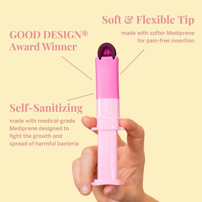 Pixie Menstrual Disc Collection - 2 Reusable Period Discs with Applicator, Sterilizer, Feminine Wash & Totes for Feminine Care, Tampon-Style Insertion - All-in-One Easy Period Solution