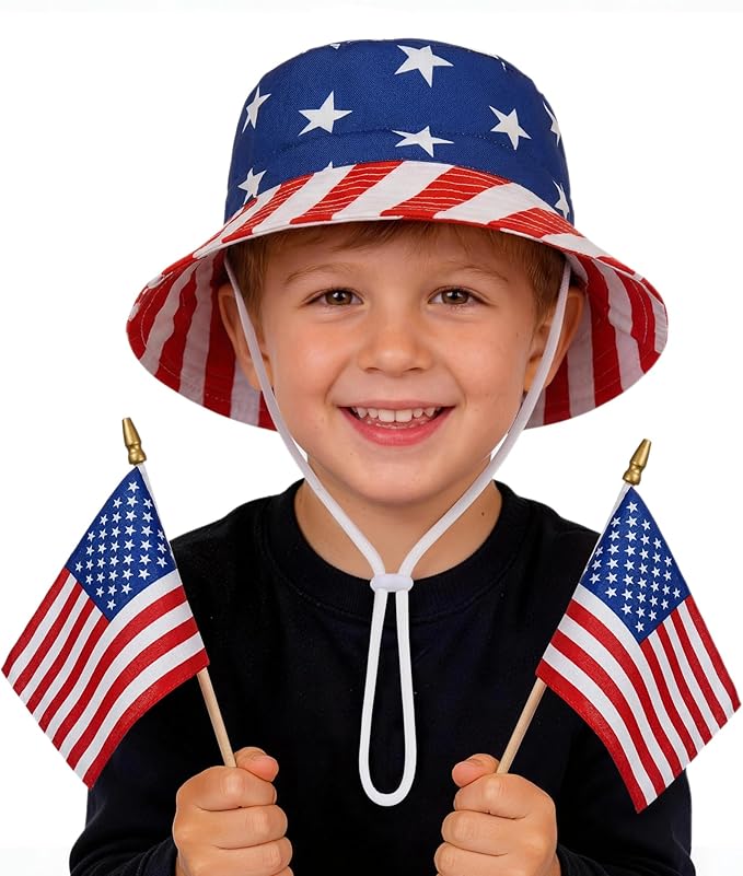 Baby Sun Hat UPF 50+ Sun Protective Toddler Bucket Hat Summer Kids Beach Hats Wide Brim Outdoor Play Hat for Boys Girls