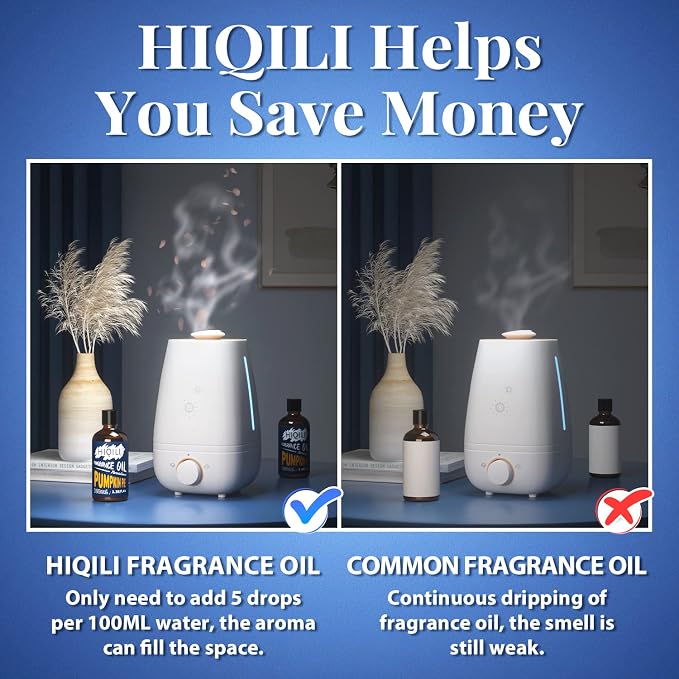 HIQILI Pumpkinpie Pure Scented Fragrance Essential Oil for Diffuser Candle Soap Perfume Lotion Shampoo Making, 3.38 Fl Oz