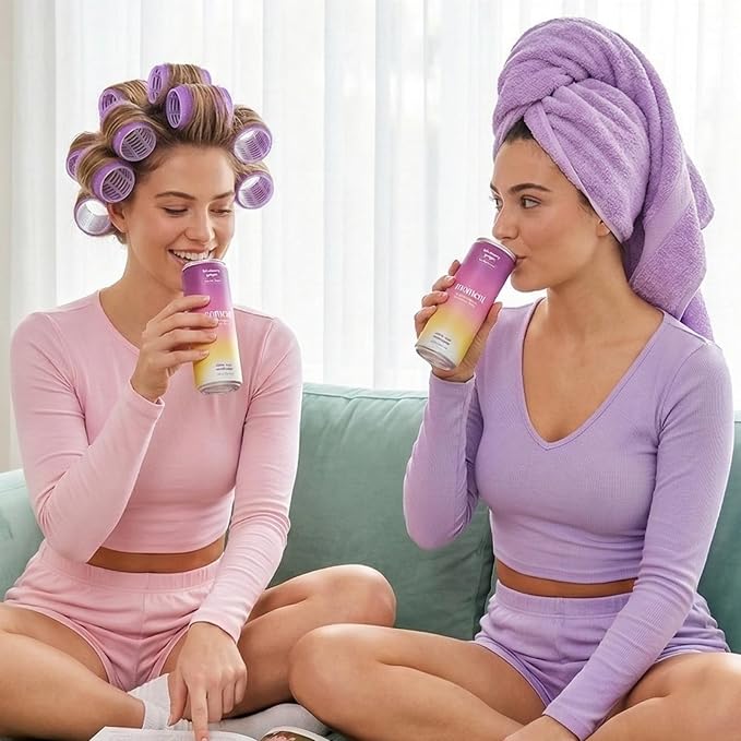 Moment Adaptogen Drink (Shark Tank) - Non Carbonated Botanical Tea - Calm, Clarity & Relaxation with L-Theanine & Ashwagandha - Non Alcoholic Drinks - 0 Sugar 0 Caffeine - 12 Pack 11.5 fl oz