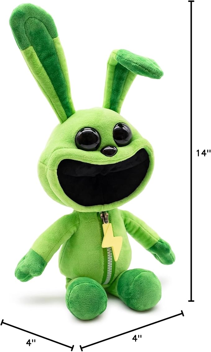 Poppy Playtime Smiling Critters 14" Toy Plush Doll (Green)
