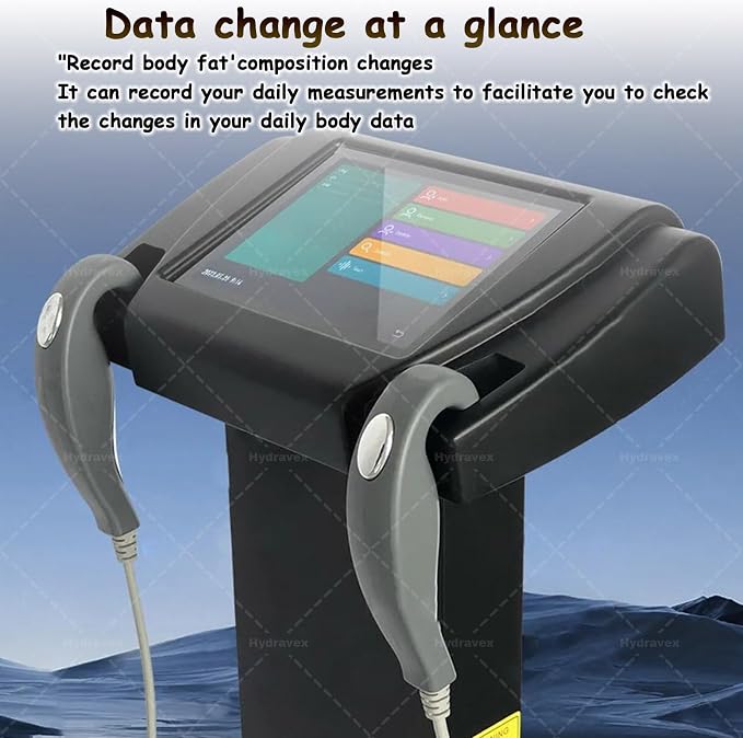Smart Body Composition Analyzer with Large Display for Accurate BMI and Muscle Mass Measurement, Ideal for Home, Gym, and Clinic Use