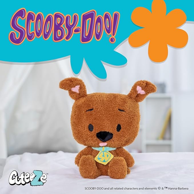 Warner Bros. Scooby-Doo Cuteeze Extra Soft Plush Stuffed Animal Toy for Baby and Toddler Boys and Girls – 12 Inch Size