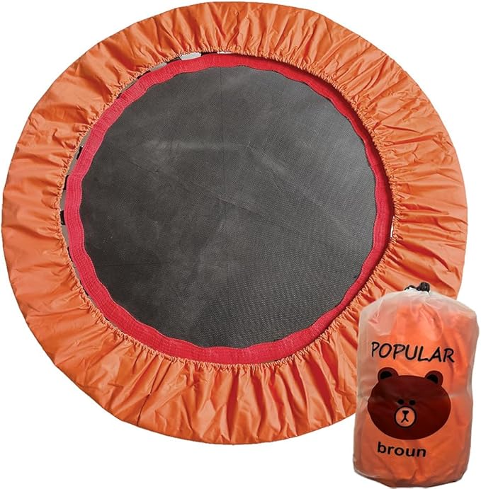Mini Trampoline Spring Cover 36 Inch Small Trampoline Safety Pad for 6 Holes Round Trampoline Tear-Resistant Oxford Cloth Anti-Vibration Easy to Install Replacement, Multiple Color Options