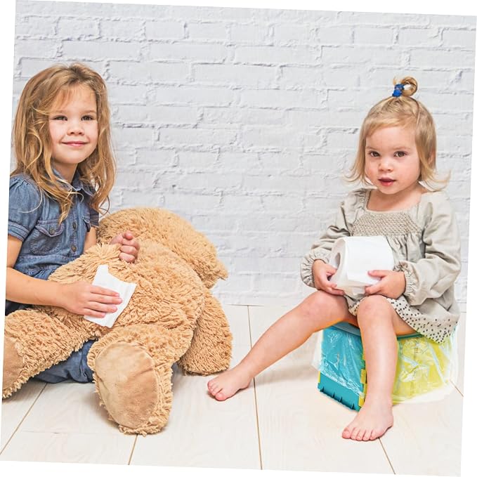 BESPORTBLE Portable Folding Potty Seat Lightweight Travel Toilet for Safe Material Convenient for Home and Car Use for Potty Training Boys and Girls