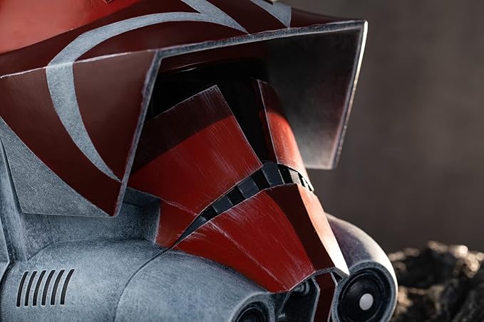 Evere SW Clone Arc Commander Helmet Cosplay Deluxe Halloween Collectible Prop
