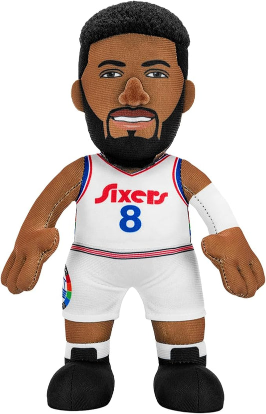 Bleacher Creatures Philadelphia 76ers Paul George 10" NBA Plush Figure(City Edition '24-'25) - A Superstar for Play or Display