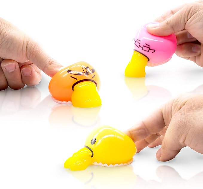 Windy City Novelties - 12 Pack - The Original Mr. Vomit Puking Egg Slime Stress Balls