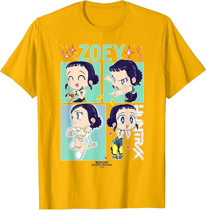 Kpop Demon Hunters Zoey Officially Licensed T-Shirt