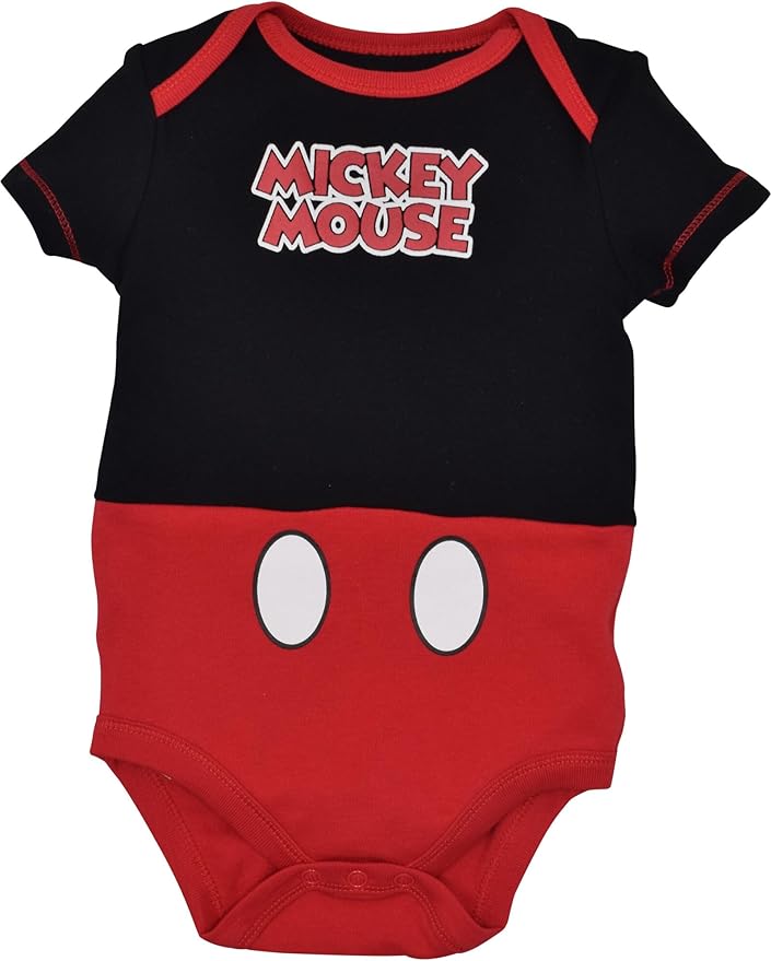 Disney Baby 5 Pack Bodysuits Newborn to Infant Sizes (Newborn - 24 Months)